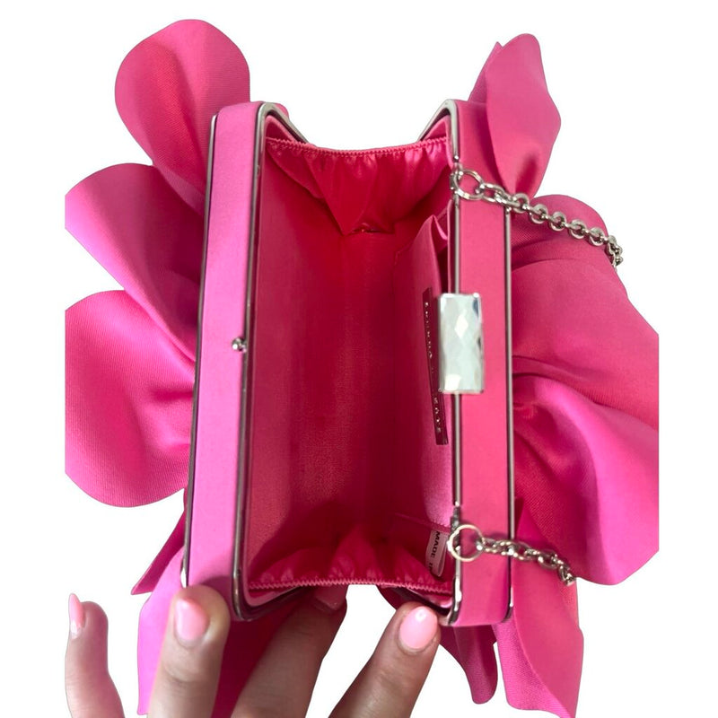 Sondra Roberts "Nappa Rose Clutch Bag"