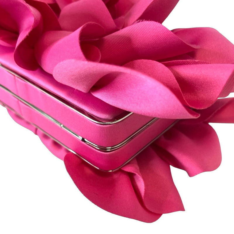 Sondra Roberts "Nappa Rose Clutch Bag"