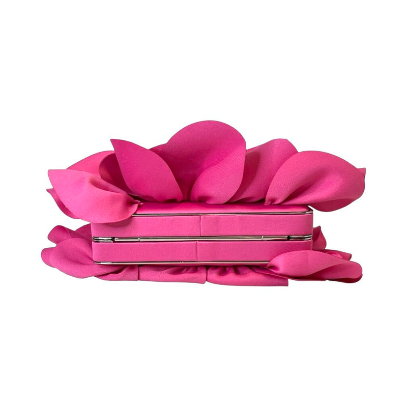 Sondra Roberts "Nappa Rose Clutch Bag"