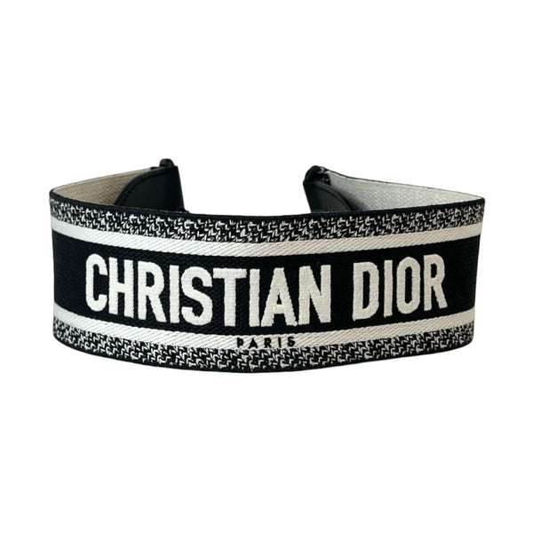 Christian Dior Logo Canvas Bag Strap
