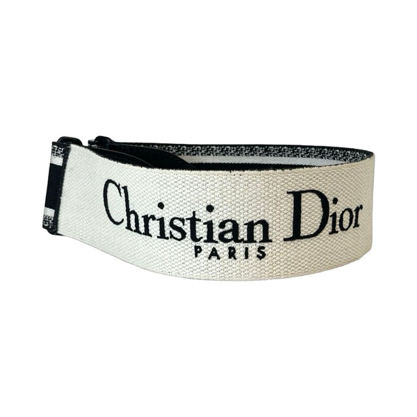 Christian Dior Logo Canvas Bag Strap