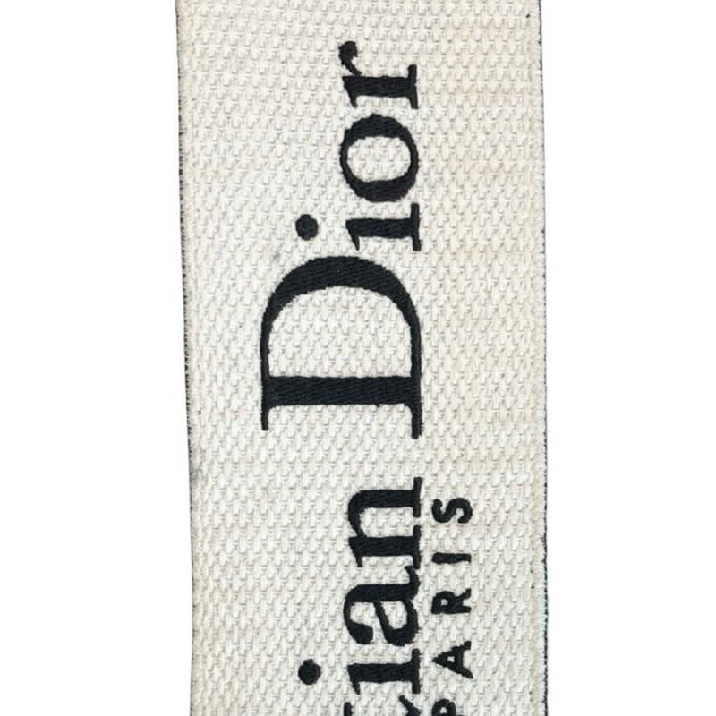 Christian Dior Logo Canvas Bag Strap