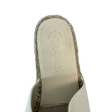 Chanel Iridescent Espadrilles - Size 38