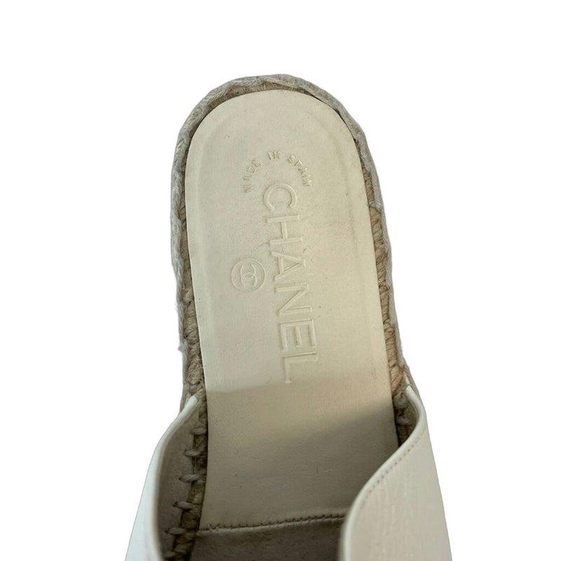 Chanel Iridescent Espadrilles - Size 38
