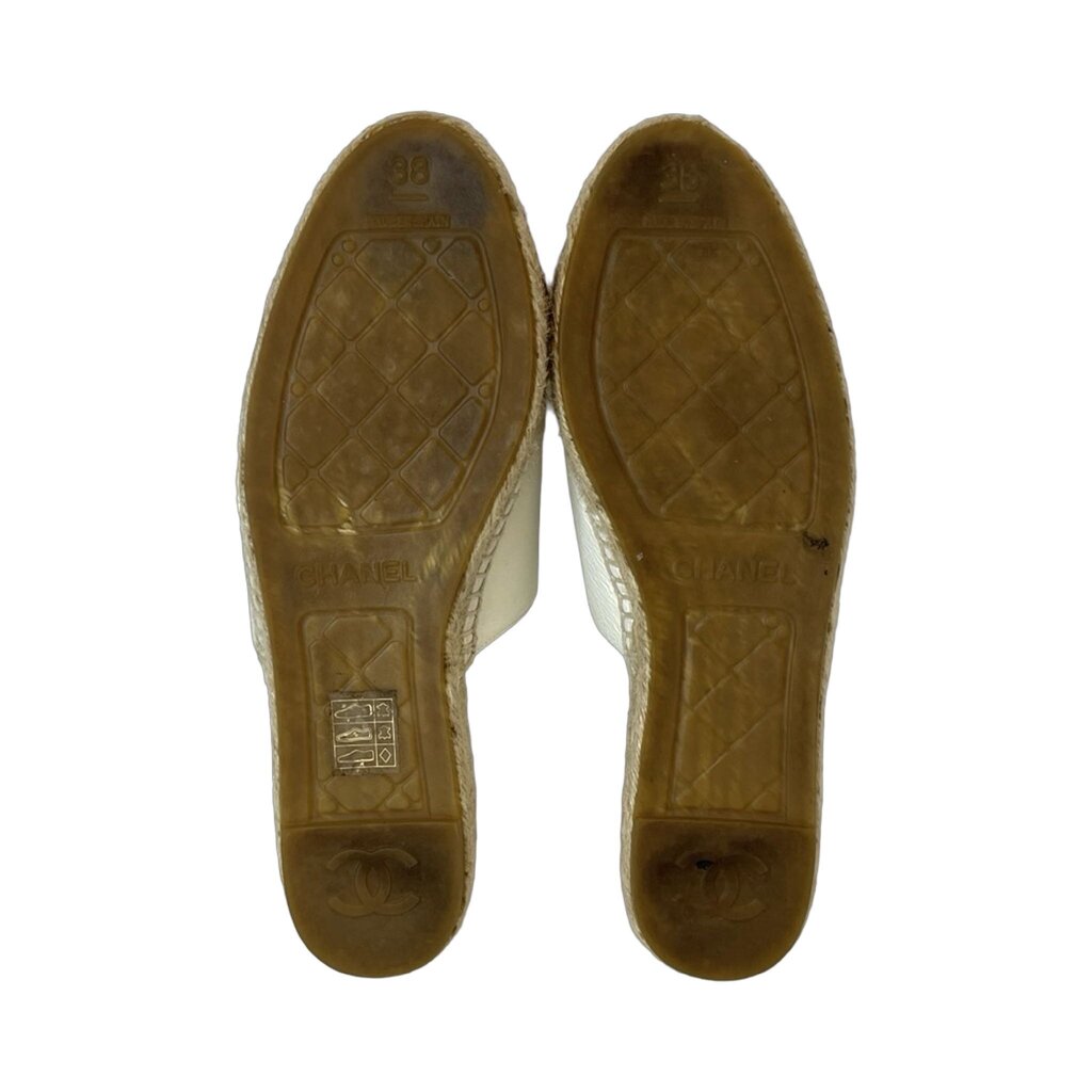 Chanel★(セールで日本完売)探してた大人気Espadrille/Navy38 Chanel☆(セールで日本完売)探してた大人気Espadrille/Navy38