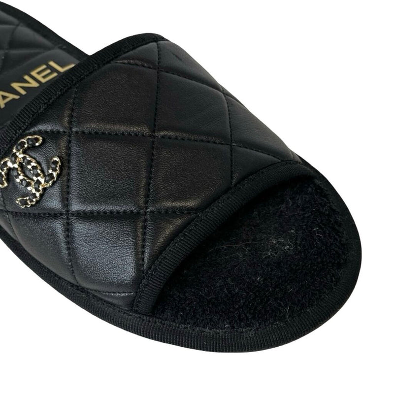 Chanel "Hotel California" Mules - Size Small