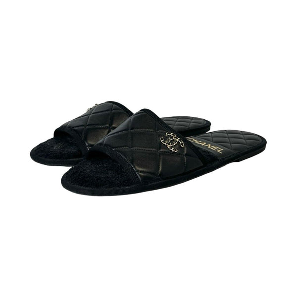 Chanel "Hotel California" Mules - Size Small
