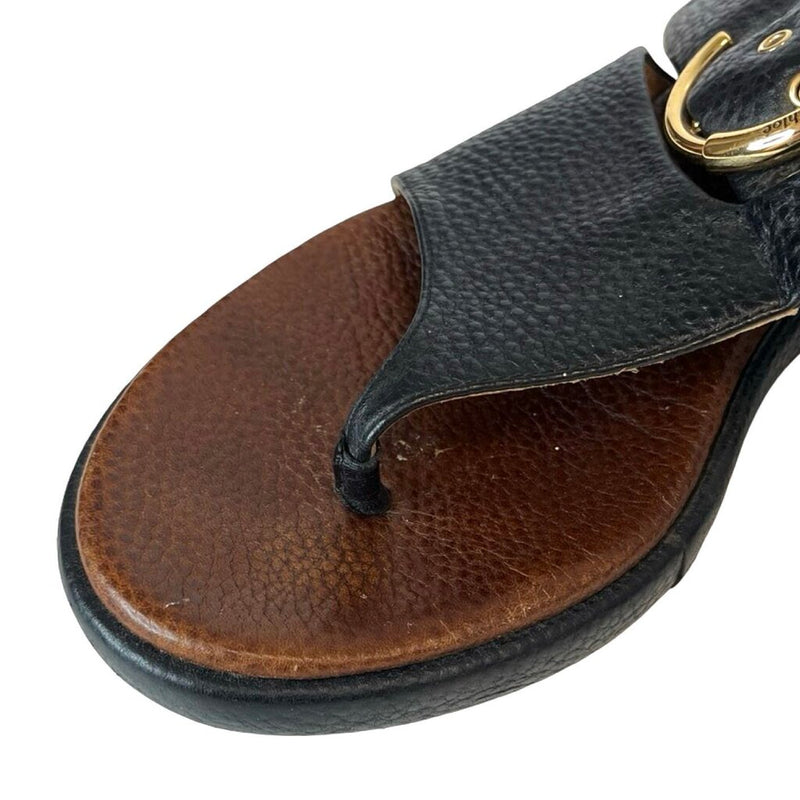 Chloe Leather Sandals - Size 39