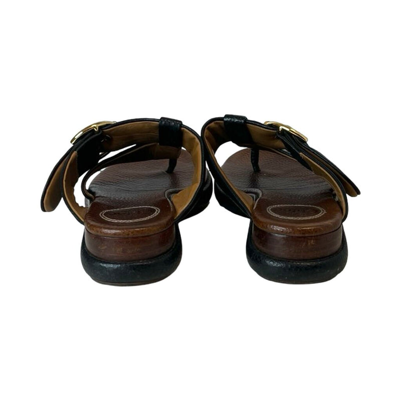 Chloe Leather Sandals - Size 39