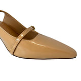 Larroude Nude Slingback Heels - Size 8.5