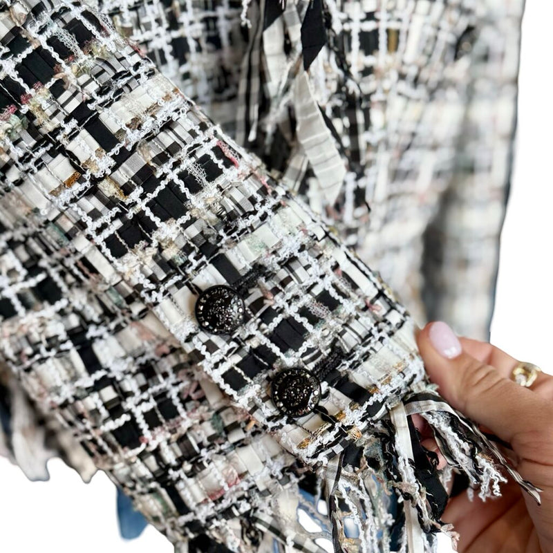 Chanel Tweed Jacket - Size 42