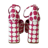 Larroude "Ari Polka Dot Platform Pumps" - Size 7.5