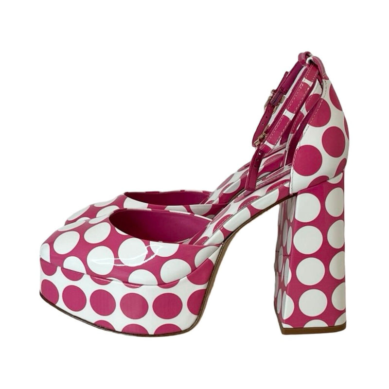 Larroude "Ari Polka Dot Platform Pumps" - Size 7.5
