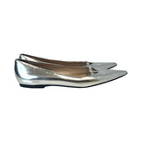 Manolo Blahnik Metallic Flats - Size 38
