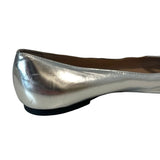 Manolo Blahnik Metallic Flats - Size 38