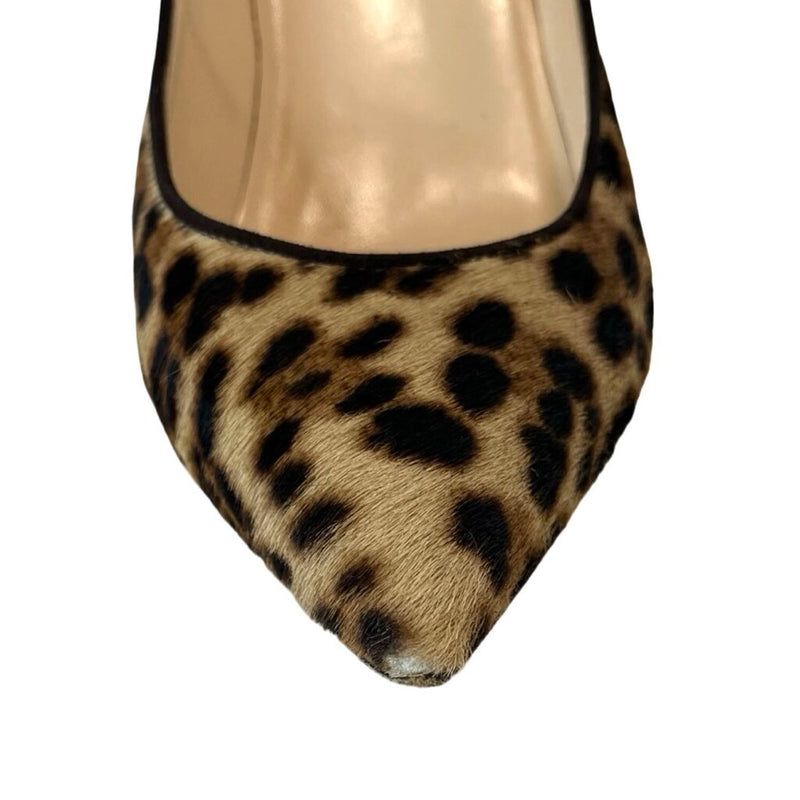 Christian Louboutin Leopard Print Heels - Size 38.5
