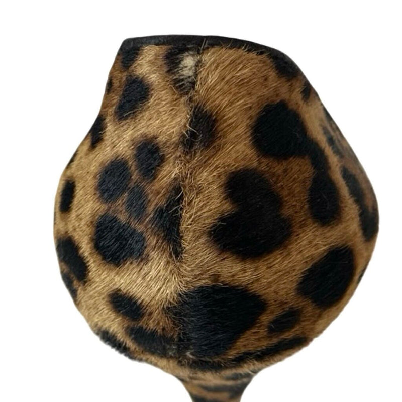 Christian Louboutin Leopard Print Heels - Size 38.5