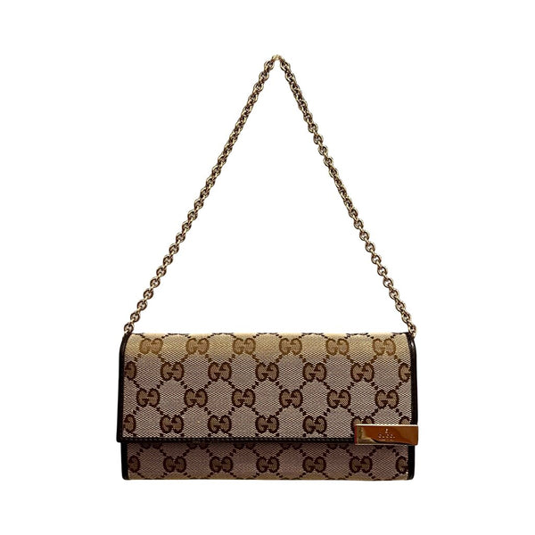 Gucci "GG Canvas" Wallet on Chain