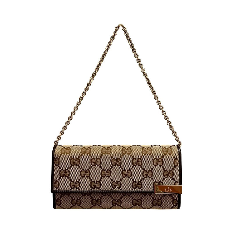 Gucci "GG Canvas" Wallet on Chain
