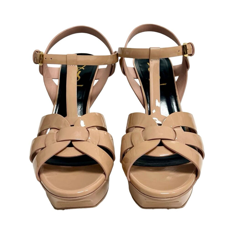Saint Laurent Patent "Tribute" Heels - Size 37.5
