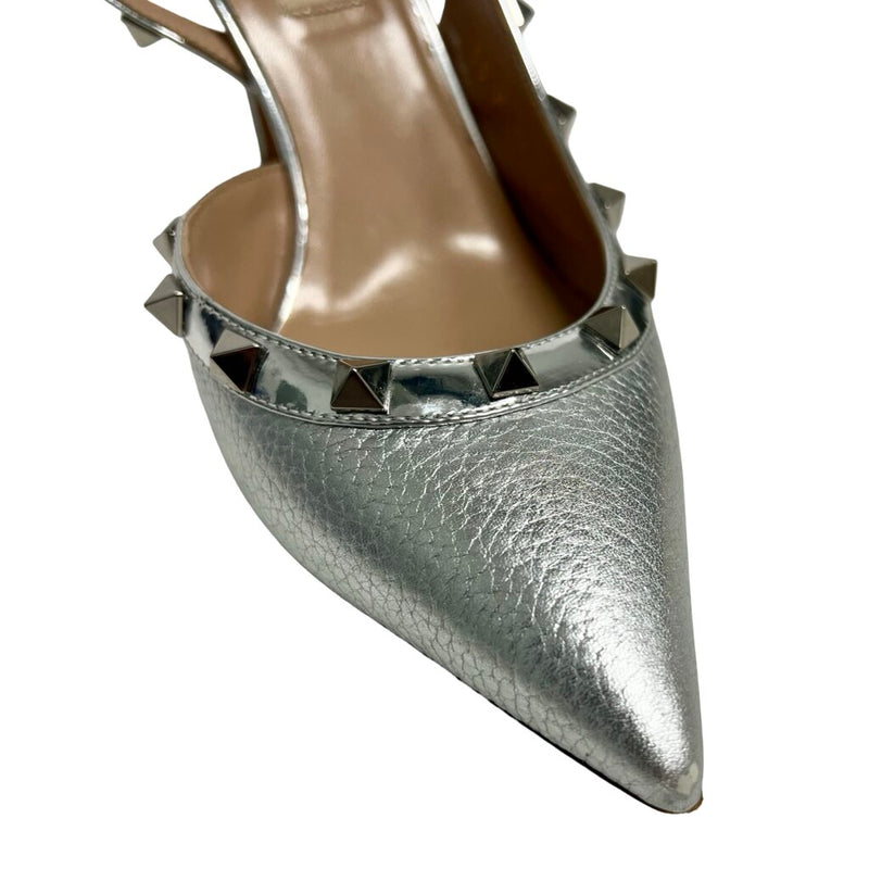 Valentino Rockstud Slingbacks - Size 37