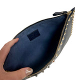 Valentino Large Rockstud Zip Pouch