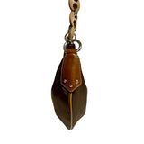 Prada "Tessuto" Wood Link Shoulder Bag