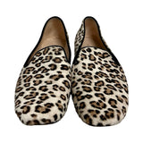 Stuart Weitzman Ponyhair Animal Print Loafers - Size 6.5