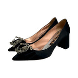 Rochas Satin Embellished Heels - Size 40.5