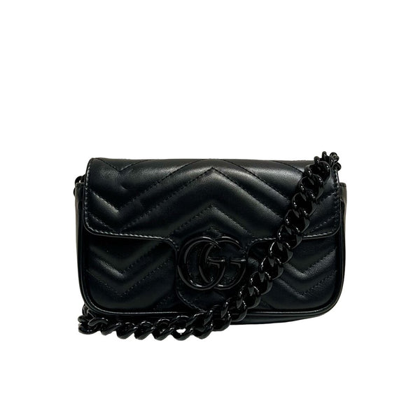 Gucci "Monochrome GG Marmont" Bag