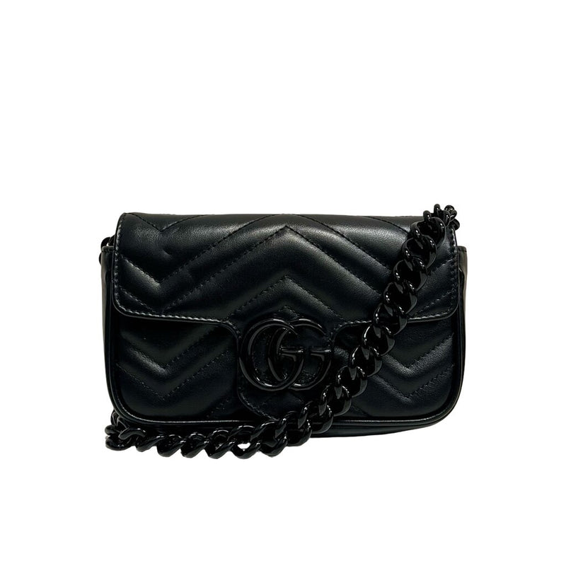 Gucci "Monochrome GG Marmont" Bag
