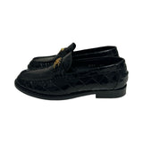 Versace "Croc-Effect Medusa 95 Loafer" - Size 38.5
