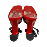 Christian Louboutin "Patent Amali Alta 130 Platform" Heels - Size 38.5
