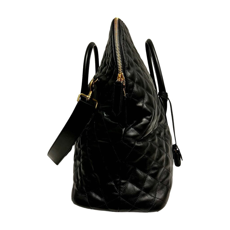 Saint Laurent "Quilted ES Giant Travel Bag"