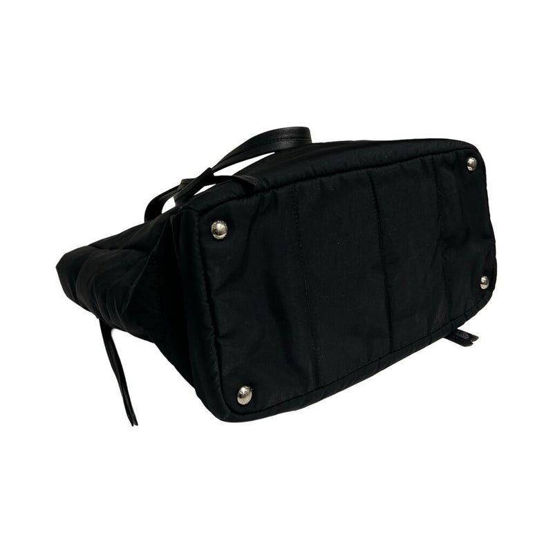 Prada "Quilted Tessuto Puffer Tote" Bag