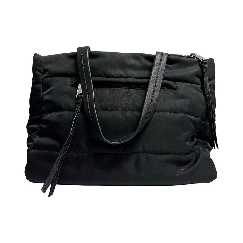 Prada "Quilted Tessuto Puffer Tote" Bag