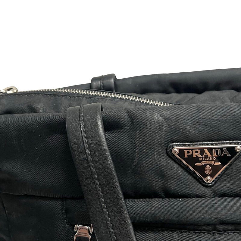 Prada "Quilted Tessuto Puffer Tote" Bag