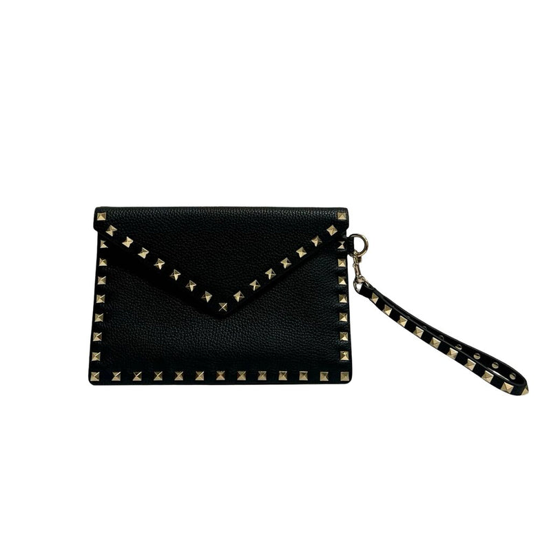 Valentino "Rockstud Flat Pouch" Clutch Bag