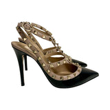 Valentino "Rockstud T-Strap Pumps" - Size 38