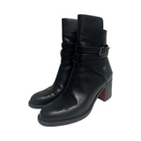 Christian Louboutin "Karistrap 70" Boots - Size 38.5