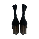 Louis Vuitton "Silhouette" Ankle Boots - Size 39