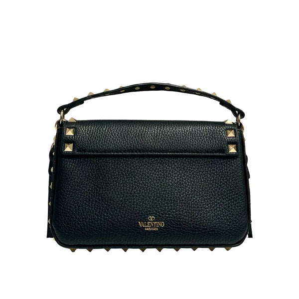 Valentino "Rockstud Grainy Calfskin Pouch" Bag