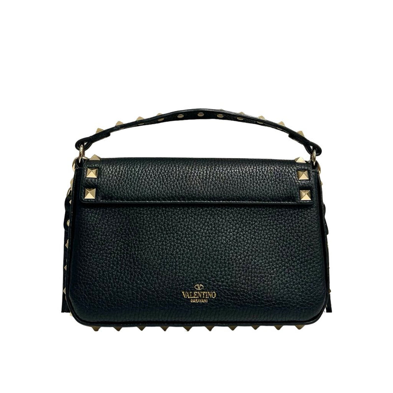 Valentino "Rockstud Grainy Calfskin Pouch" Bag