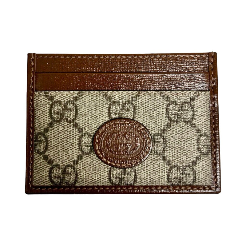 Gucci "GG Supreme" Card Case