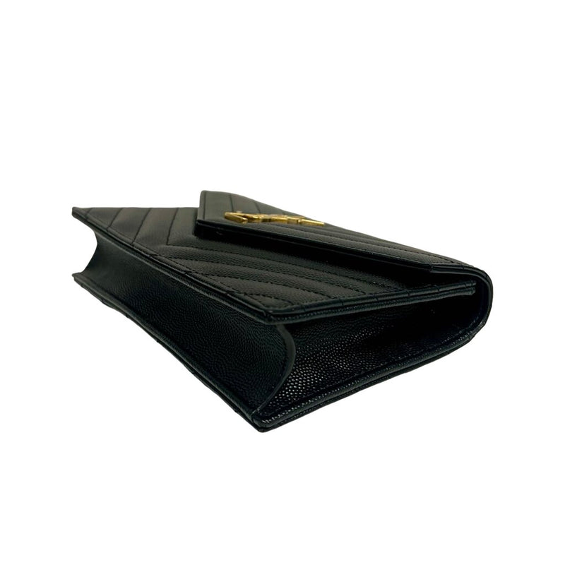 Saint Laurent "Cassandre Envelope Chain Wallet"