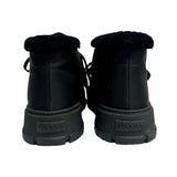 Prada Nylon Mid-Top Sneaker Boots - Size 37.5