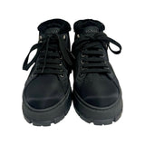 Prada Nylon Mid-Top Sneaker Boots - Size 37.5