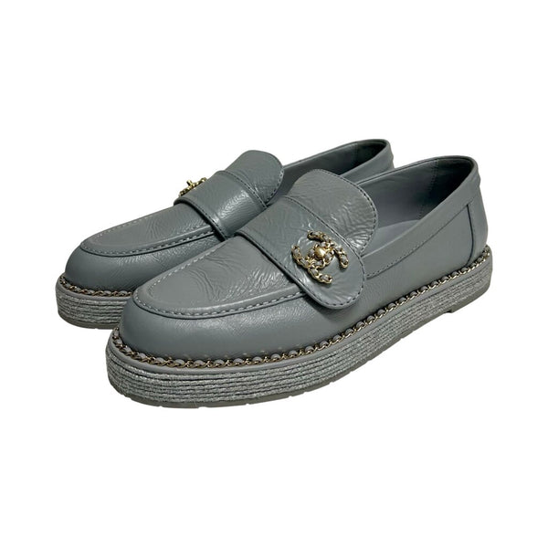 Chanel CC Turnlock Loafers