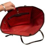 Louis Vuitton "Neverfull MM Damier Ebene" Tote Bag