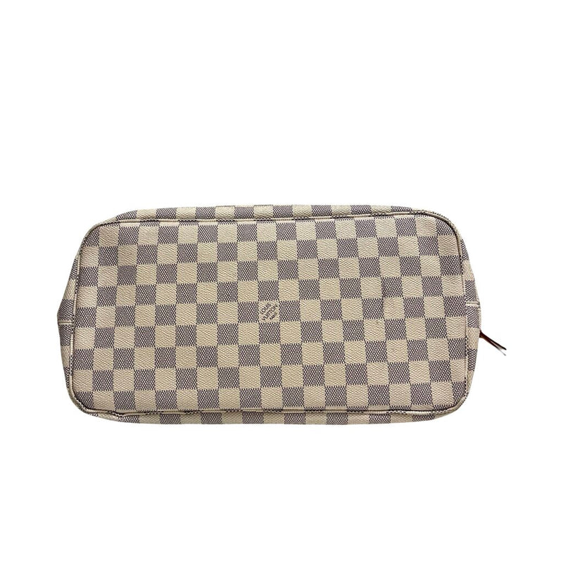 Louis Vuitton "Neverfull MM Damier Azur" Tote Bag